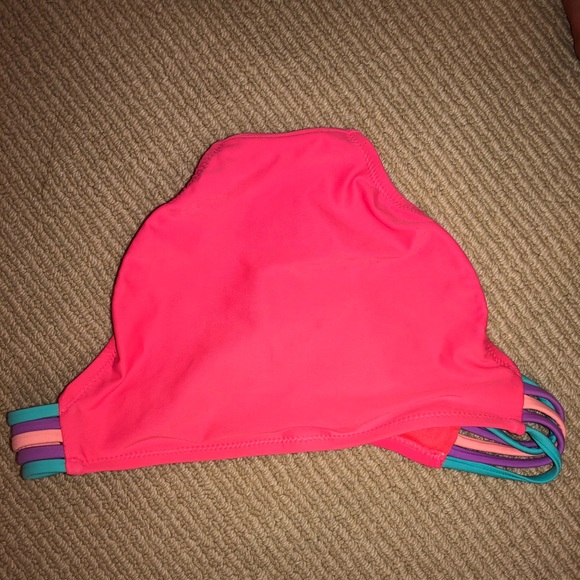 Small Pink-orange Bikini Bottoms - Picture 2 of 5